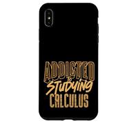 Addicted to Study Calcul Math Lover Student Life Coque pour iPhone XS Max