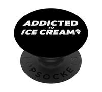 Addicted to Vanilla Ice Cream PopSockets PopGrip Adhésif