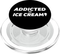 Addicted to Vanilla Ice Cream PopSockets PopGrip pour MagSafe