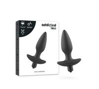 Addicted Toys Anal Plug Massager With Vibration Noir 1 Unité