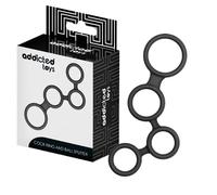 ADDICTED TOYS - Anneau Pénien avec Séparateurs pour Testicules, Modèle D-242864, 90mm, Tailles S/M/L/XL