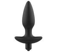 Addicted Toys – Plug anal LOVETOYS – Masseur avec vibration – Noir