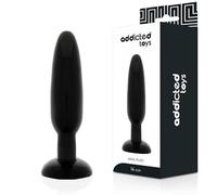 ADDICTED TOYS Plug Anal, TPR Hypoallergénique, Sans Latex, Sans Phtalates, Flexible, 14 x 3,5 cm