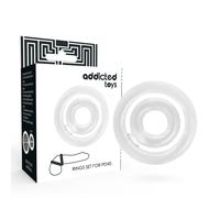 Addicted toys - potenz - pénis c-ring clair