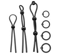 Kit anneau phallique retardateur ensemble cock anneau pénis en silicone meill...