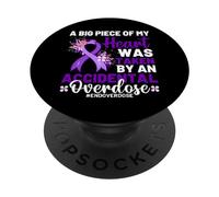 Addiction Awareness Drug Addiction Overdose Awareness Day PopSockets PopGrip Adhésif