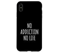 Addiction Lover Men Women Gambling Smoke Alcool Coque pour iPhone XS Max
