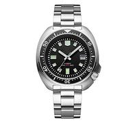 ADDIESDIVE Montre Automatique Homme Mécanique, Mouvement Mécanique Automatique NH35A, Affichage de la Date, Résistance à l'eau de 200 Mètres Montre de Plongée Homme, Bracelet en Acier Inoxydable H8