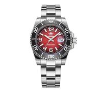 ADDIESDIVE Montre de Plongée Homme 41mm Mouvement Quartz Étanche 200M BGW9 Lunette en Acier Inoxydable Super Lumineuse Montre analogique AD2513