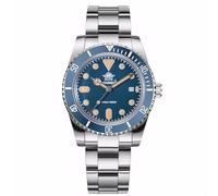 ADDIESDIVE Nouvelle 12mm Montre Analogique 39mm Lunette bidirectionnelle en céramique BGW9/C3 Lumineux 200m K1 Verre minéral Montre à Quartz pour Homme Bracelet en Acier Inoxydable 316L AD2501