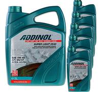 Addiol Super Light 0540 Huile moteur 5 W-40 MB 229.5/226.5 502 00/505 00 10 l