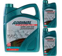 Addiol Super Light 0540 Huile moteur 5 W-40 MB 229.5/226.5 502 00/505 00 7 l
