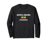 Addis-Abeba Drapeau de l'Éthiopie Manche Longue