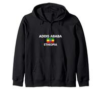 Addis-Abeba Drapeau de l'Éthiopie Sweat à Capuche