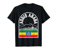 Addis-Abeba Ethiopie Souvenir de Voyage T-Shirt