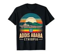Addis-Abeba Ethiopie Souvenir de Voyage T-Shirt