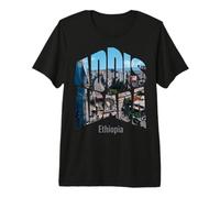 Addis-Abeba Ethiopie Voyage T-Shirt Haut de Gamme