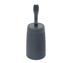 Addis Corbeille en Faux rotin, Charbon, Toilet Set