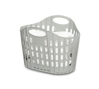 Addis Flat Easy Panier à linge flexible pour linge Vert ortie 38 l