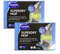 Addis Lot de 2 recharges pour balais Superdry