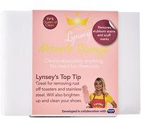 Addis LQOC Miracle Sponge Gomme Ultra résistante Pas Besoin de Produits Chimiques, Bloc Unique, Blanc