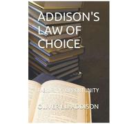 Addison's Law Of Choice: Failure Vs Opportunity (Law Of Infinite Riches)