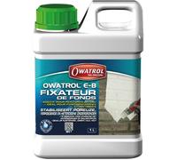 Additif pour peintures - OWATROL - 1 L - Fixateur pour fonds poreux - Acrylique - Brillant