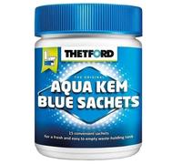 Additif Sanitaire Aqua Kem Thetford 15 Sachets Camping Car, Caravane, Van