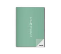 ADDITIO Cahier de notes pour enseignants | Planification du cours (vue 2 mois) | Évaluation continue | Papier écologique | Format A5 | Catalan | Vert