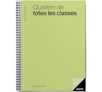 ADDITIO Carnet de toutes les classes semainier pour enseignants | Évaluation continue | Programmation hebdomadaire des cours | Format 22,5 x 31 cm | Catalan | Lima