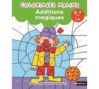 Additions magiques CP - Coloriages malins - Isabelle Petit-Jean - Nathan - broché - Scolaire / Universitaire
