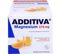 ADDITIVA Magnésium 375mg Sachets, 60 pcs. poudre