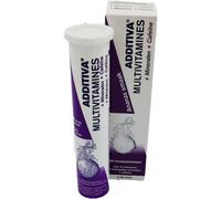 Additiva Multivitamines + Minerales + Caféine Goût Ananas 20 Comprimés Effervescents