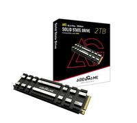 Addlink A93 Extension de stockage 2 To pour console PS5 avec dissipateur thermique, jusqu'à 7400 Mo/s, Gen 4 PCIe NVMe m.2 2280, disque SSD interne SLC Cache ( ad2TBA93M2P)