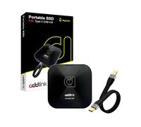 Addlink P30 SSD externe portable magnétique, jusqu'à 4 000 Mo/s, USB Type C 4.0 40 Gbit/s, pour Creator, prend en charge la vidéo ProRes 4K 120 Hz, compatible avec iPhone 15 16 PC ordinateur portable