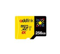 addlink TurboPlay Carte mémoire microSD Express 256 Go, UHS-I, C10, U3, V30, Full HD, 4K, jusqu'à 880/750 Mo/s, NintendoSwitch 2, ROG Ally, Steam Deck, appareil de jeu