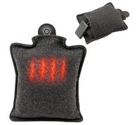 Addliving Bouillotte électrique sans fil | Bouillotte électrique avec batterie externe de 5000 mAh | Coussin chauffant rechargeable avec USB-C | Chaleur infrarouge | 3 niveaux de température | Aspect