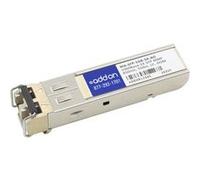 AddOn - Module transmetteur SFP (mini-GBIC) (équivalent à : Meraki MA-SFP-1GB-SX) - GigE - 1000Base-SX - LC multi-mode - jusqu'à 550 m - 850 nm - pour Cisco Meraki MX100, MX400, MX600, MX80; Cloud Man