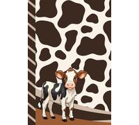 Address and Password Book Combo: Hardcover / Large Print / Discreet / Log Home - Email Addresses - Phone Numbers / Track Birthdays / Web Login Keeper ... / Cow Lover - Brown Animal Print Theme Cover