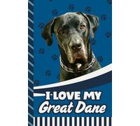 Address and Password Book Combo: Large Print / Discreet / Log Home - Email Addresses - Phone Numbers / Track Birthdays / Web Login Keeper / Great For Seniors / Black Great Dane Dog Lover Cover