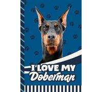 Address and Password Book Combo: Large Print / Discreet / Log Home - Email Addresses - Phone Numbers / Track Birthdays / Web Login Keeper / Great For Seniors / Doberman Pincher - Dog Lover Cover