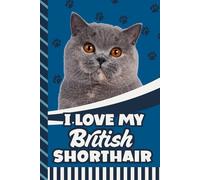 Address and Password Book Combo: Large Print / Discreet / Log Home - Email Addresses - Phone Numbers / Track Birthdays / Web Login Keeper / Great For Seniors / British Shorthair Cat Lover Cover