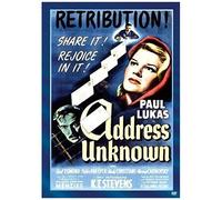Address Unknown [Dvd] [1944] [Region 1] [Us Import] [Ntsc]