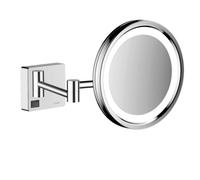 Hansgrohe Miroir de rasage AddStoris 41790000 x3 éclairage LED fixation murale chromé