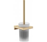 hansgrohe AddStoris support de brosse pour toilettes, 41752140, Couleur: Bronze brossé