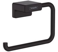 hansgrohe AddStoris Papierrollenhalter 41771670 sans couvercle, montage mural, métal, noir mat