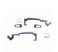 ADDUE Poignée Porte Extérieure Voiture Pour CITROEN Pour C4 Pour C5 Pour PEUGEOT 208 308 207 9681635077 Poignée Extérieure Blanche Gauche Droite Couvercle poignée porte(Couleur:Left)