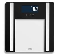 ADE Balance pese personne numerique impedancemetre | balance masse graisseuse et muscle | haute précision | capacité elevée du 200 kg | noir
