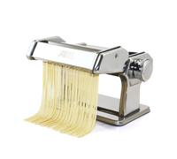 ADE Machine à pâtes manuelle KG2102 – 7 épaisseurs, séchoir et pinceau de nettoyage – Argent