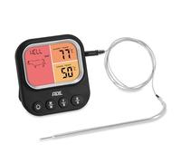 ADE Thermomètre de cuisine avec 1 sonde temperature | lecture instantané | avec écran LCD | thermometre alimentaire pour patisserie, four, barbecue, viande | jusqu'à 250 °C